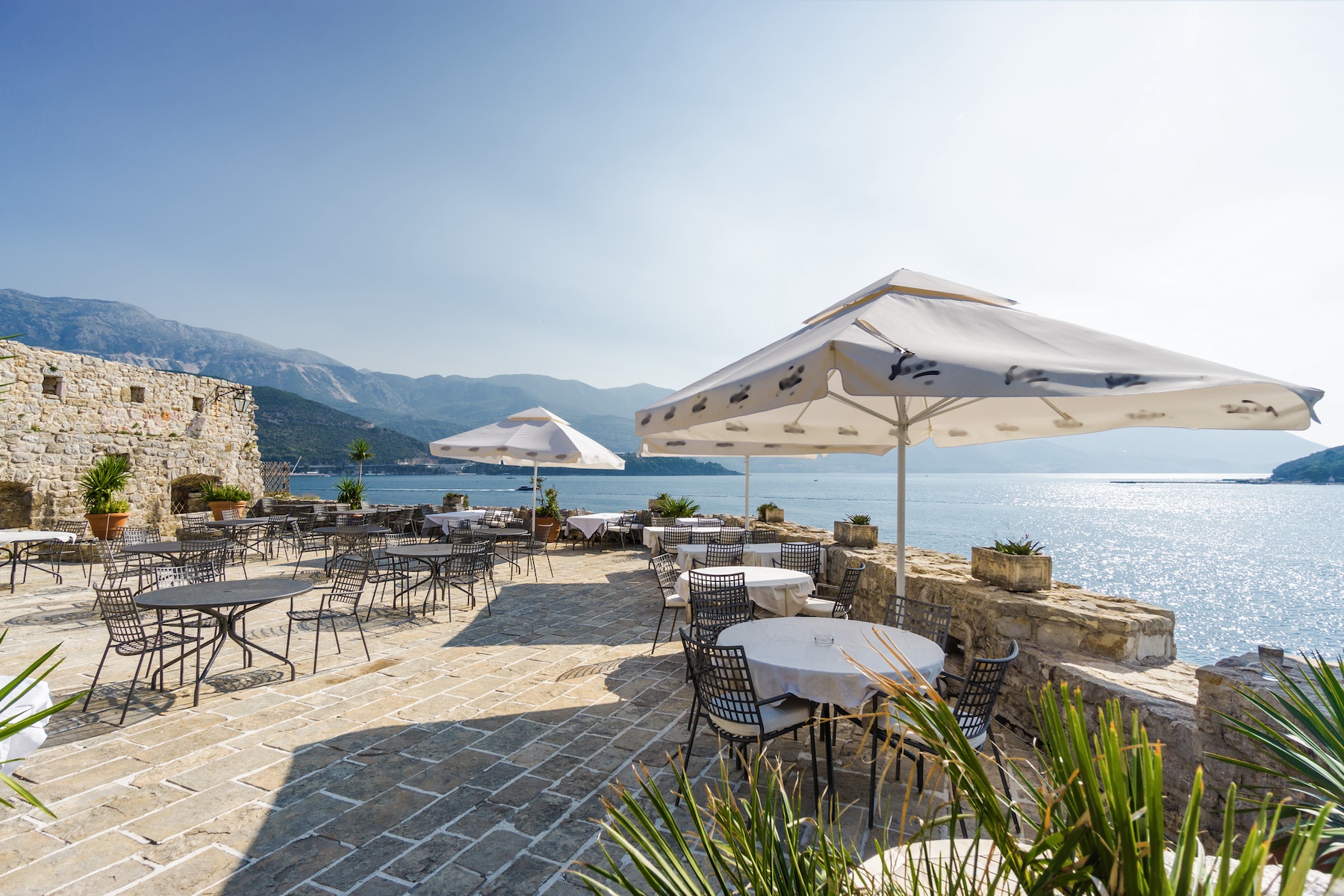 Harbor with classic wooden yachts